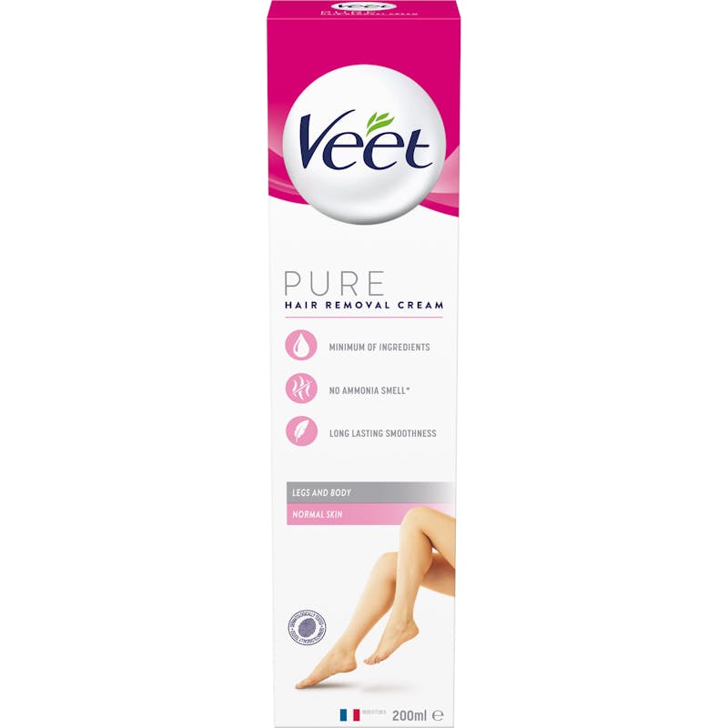 Veet Pure Hair Removal Cream Normal Skin Body &amp; Legs 200 ml