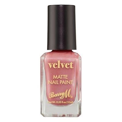 Barry M. Velvet Matte Nail Paint Oyster pink 10 ml