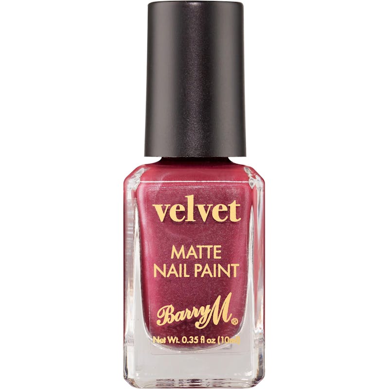Barry M. Velvet Matte Nail Paint Crimson Couture 10 ml