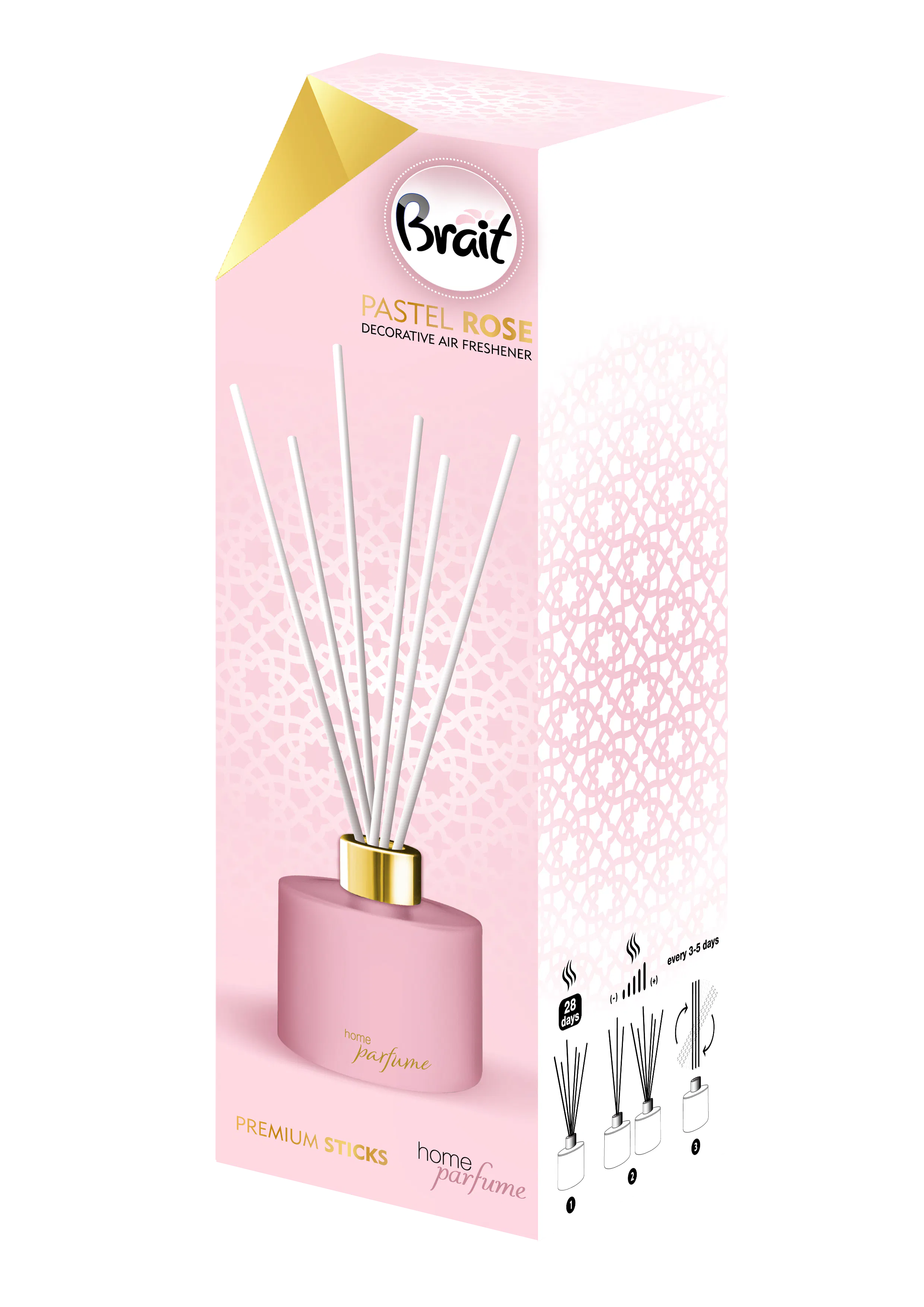 Brait Diffuser Pastel Rose 100 ml