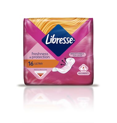 Libresse Freshness &amp; Protection Ultra Normal 16 kpl