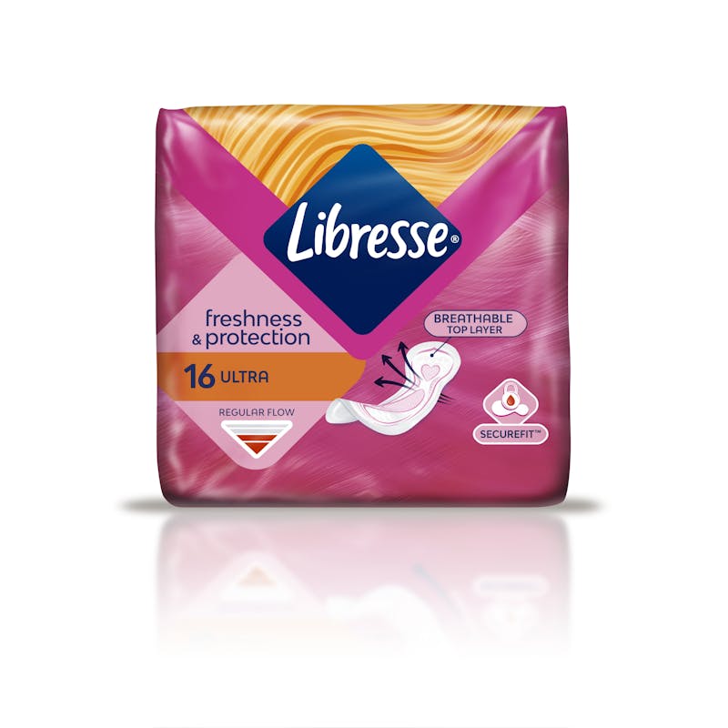 Libresse Freshness &amp; Protection Ultra Normal 16 kpl