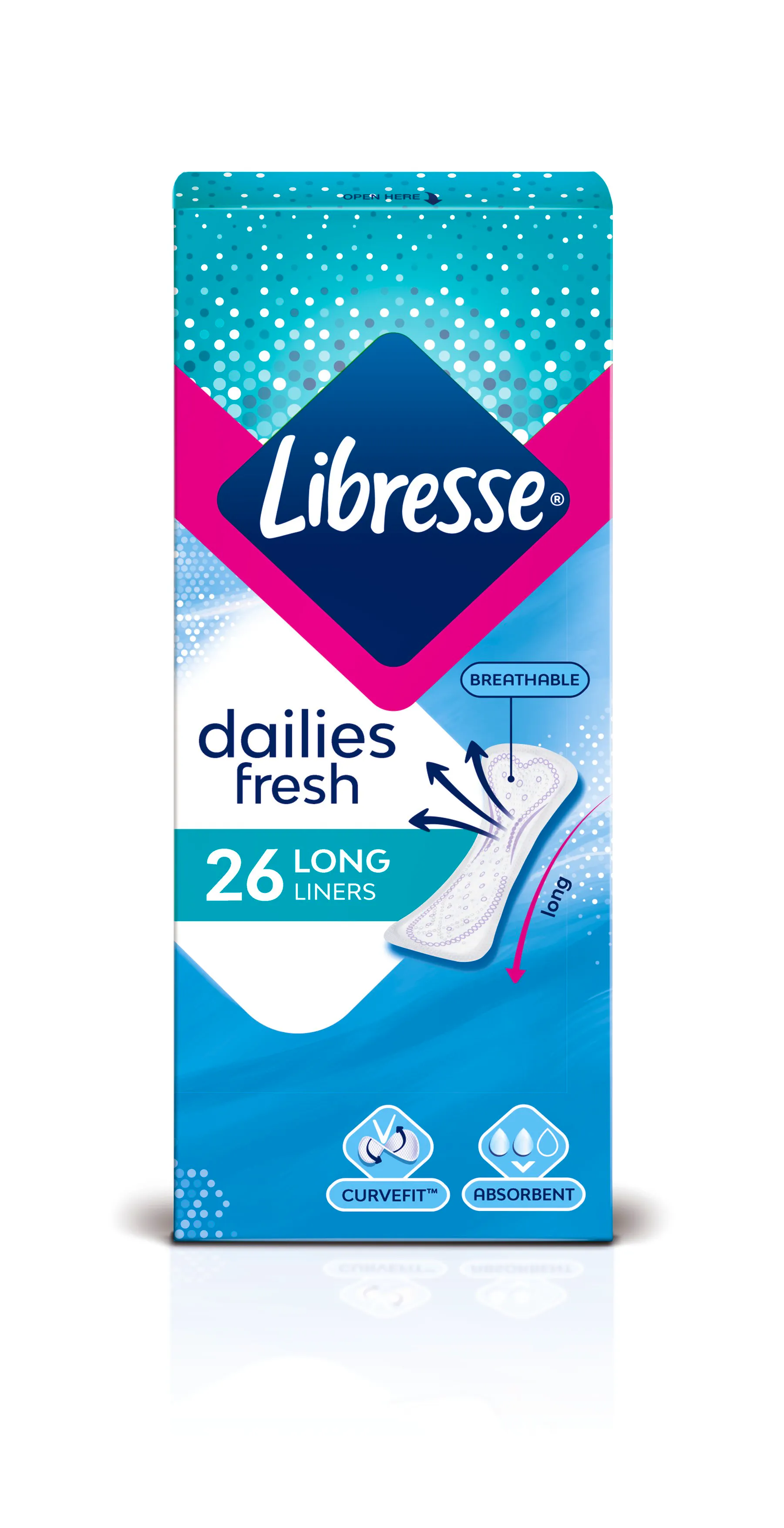 Libresse Dailies Fresh Long 26 pcs