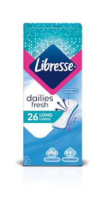 Libresse Dailies Fresh Long 26 stk