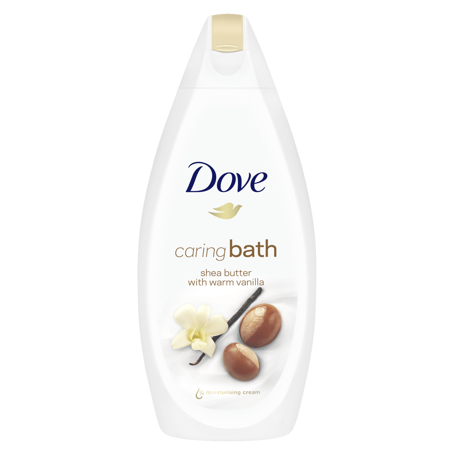 Dove Caring Bath Shea Butter With Warm Vanilla Bath Cream 450 ml