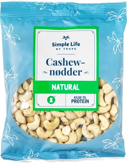Trope Cashewnødder Naturel 155 g
