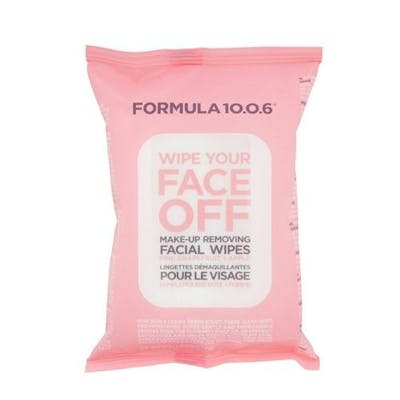 Formula 10.0.6 Wipe Your Face Off Facial Wipes 25 kpl