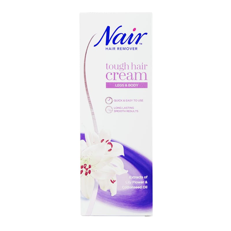 Nair Hair Removal Tough Hair Cream Legs &amp; Body 200 ml