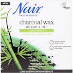Nair Charcoal Wax 2 In 1 Detox &amp; Hot Wax Legs &amp; Body 380 g