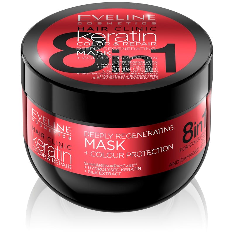 Eveline Keratin Color &amp; Repair Mask 500 ml