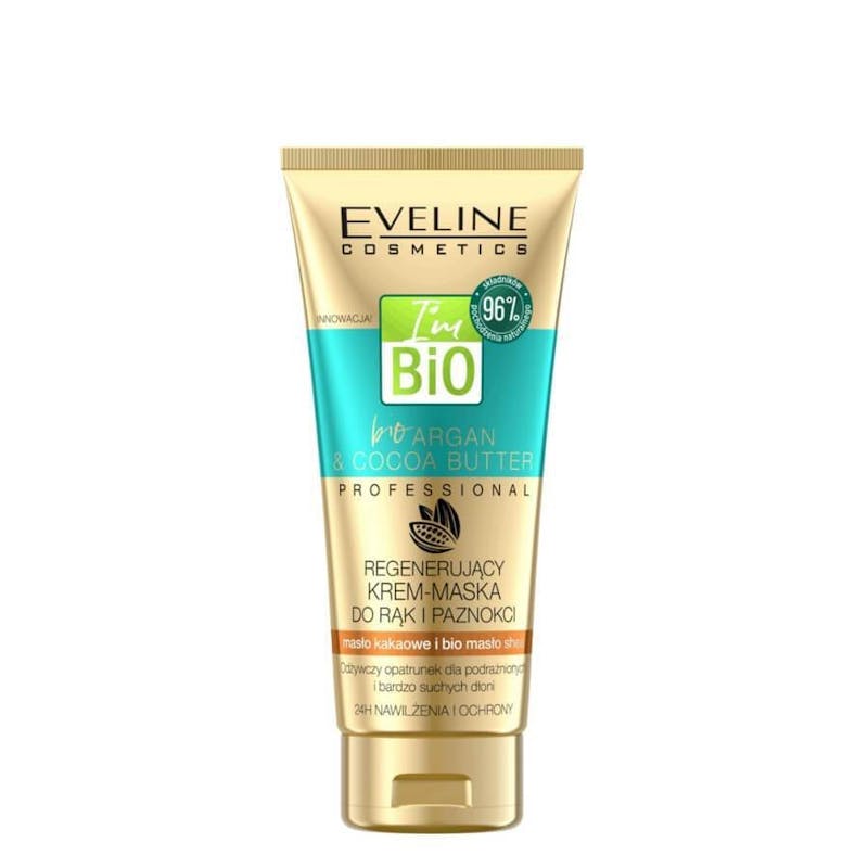 Eveline Bio Argan &amp; Cocoa Butter Regenerating Hand &amp; Nail Cream-Mask 100 ml