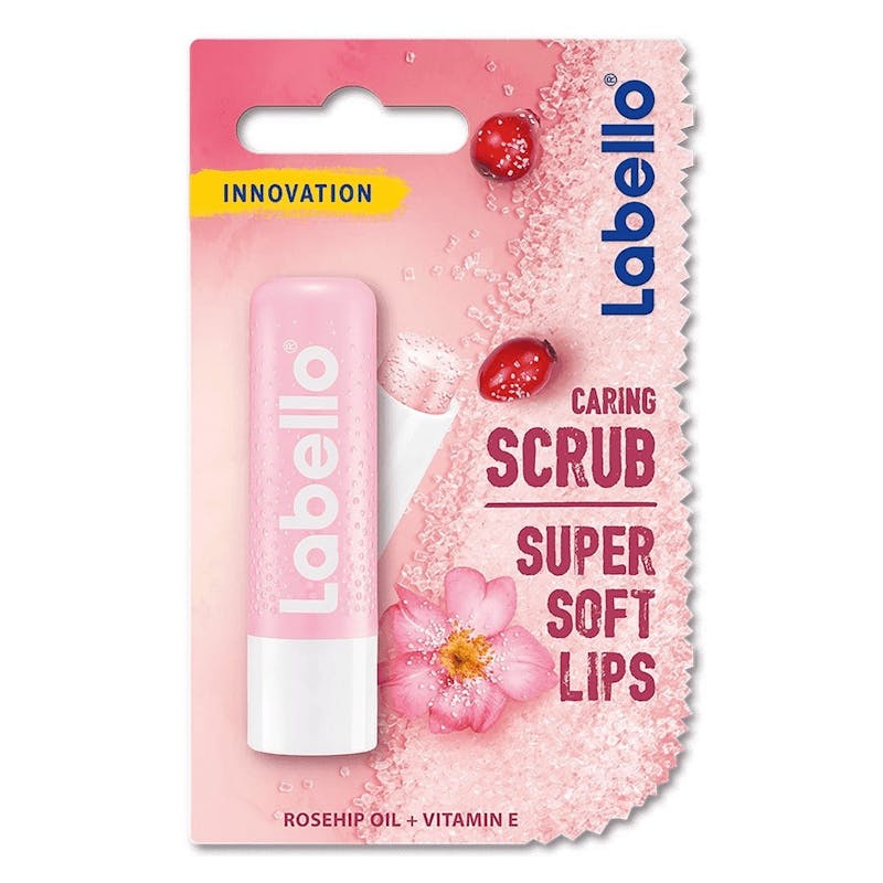 Labello Caring Lip Scrub Rosehip Oil 5,5 ml