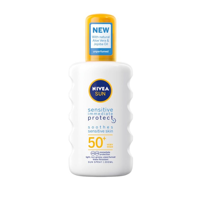 Nivea Sensitive &amp; Protect Sun Spray SPF50+ 200 ml
