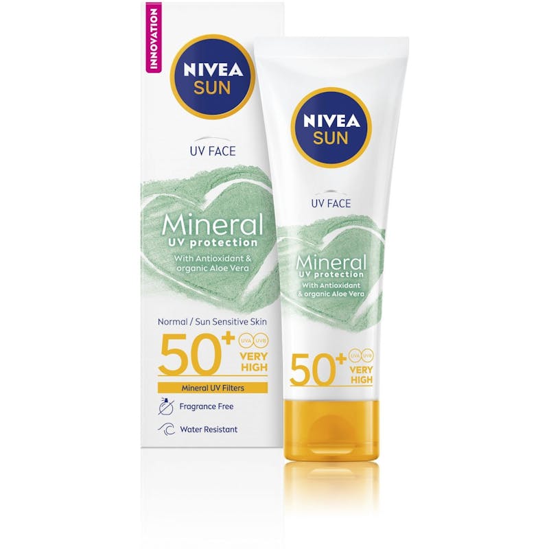 Nivea Sun UV Face Mineral Sunscreen SPF50+ 50 ml