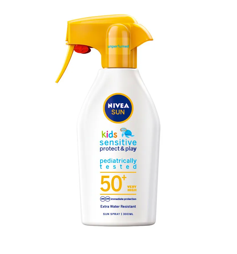 NIVEA Sun Kids Sensitive Protect & Play Sun Spray SPF50 300 ml