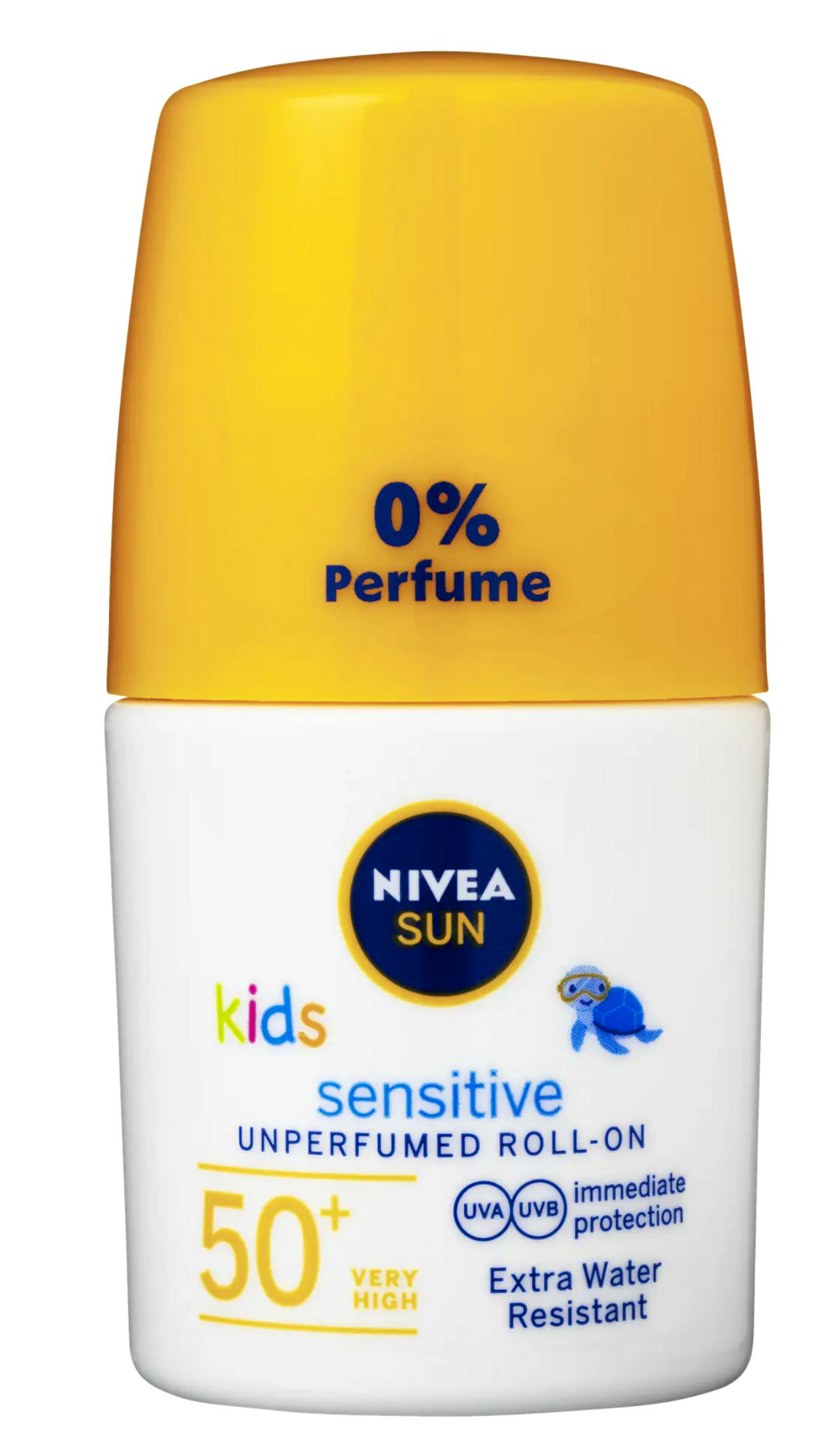 Af storm Typisk Indsigtsfuld Nivea Sun Kids Sensitive Roll-On SPF50+ 50 ml
