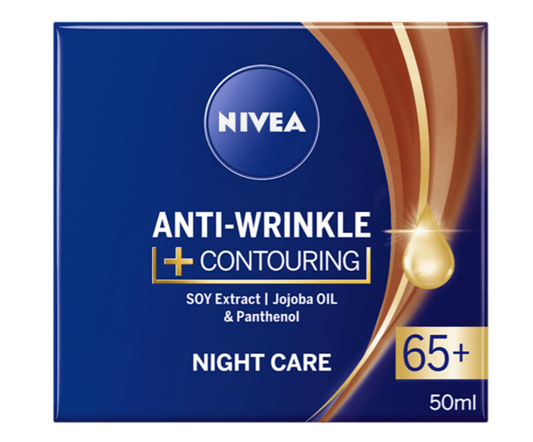 NIVEA Anti Wrinkle Contouring Night Care 65+ 50 ml