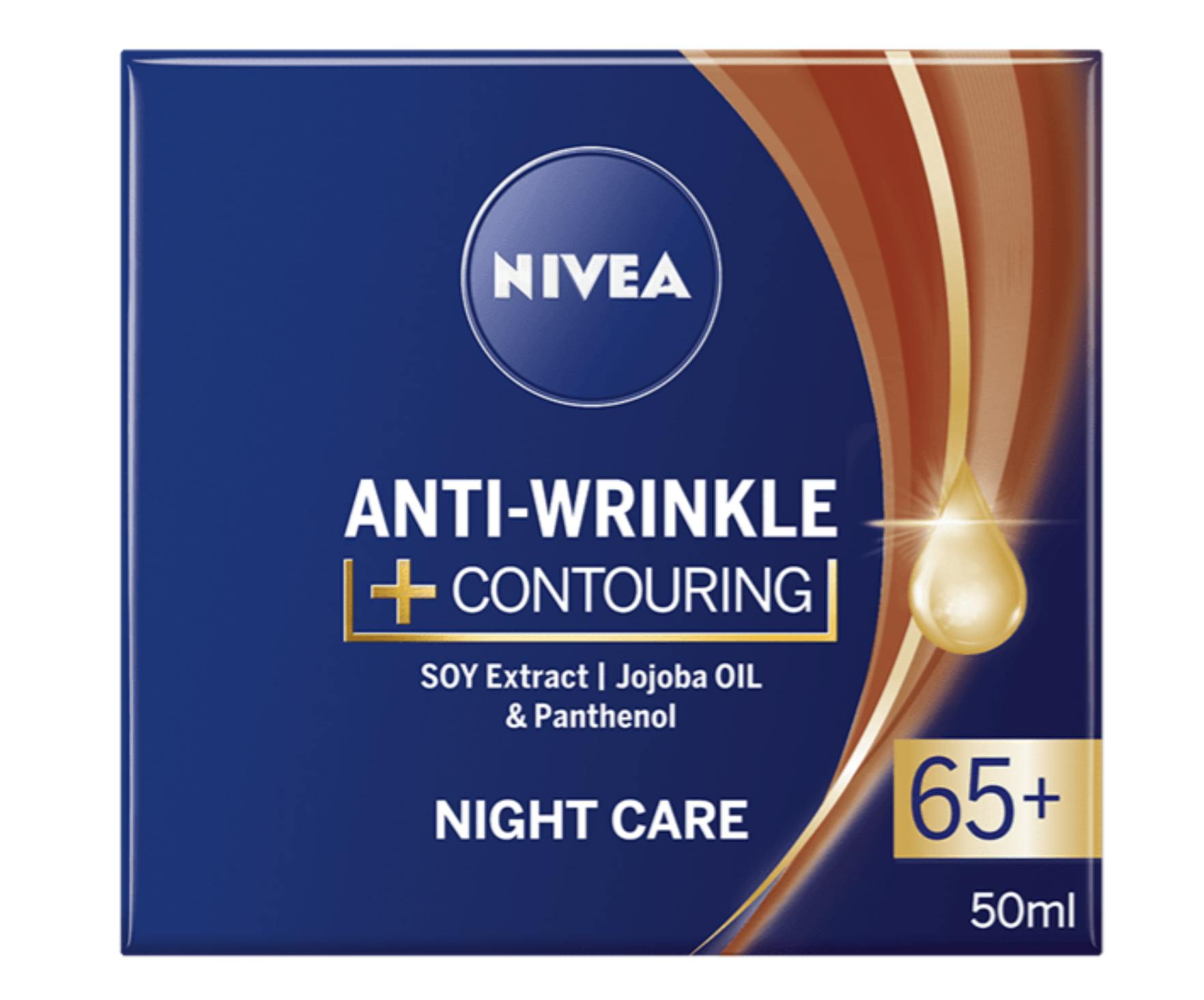 NIVEA Anti Wrinkle Contouring Night Care 65+ 50 ml