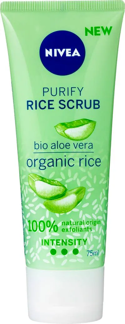 NIVEA Purify Rice Scrub Aloe Vera 75 ml