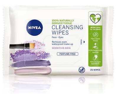 Nivea Sensitive Cleansing Wipes 25 stk