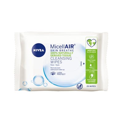 Nivea Micellar All In One Cleansing Wipes 25 stk