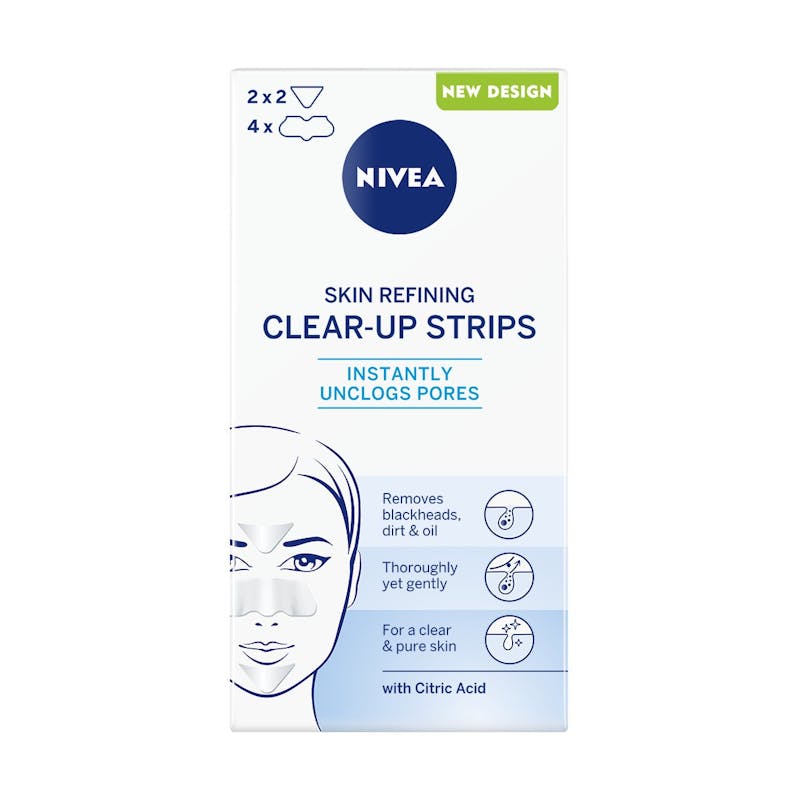 Nivea Skin Refining Clear Up Strips 6 kpl