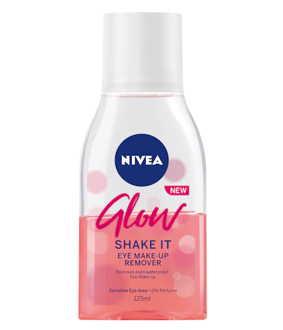 NIVEA Glow Eye Make-Up Remover 125 ml