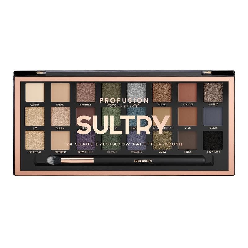 Profusion Artistry Sultry Eyeshadow Palette &amp; Brush 24 g