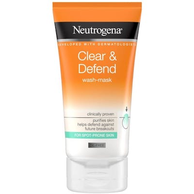 Neutrogena Clear &amp; Defend Wash Mask 150 ml