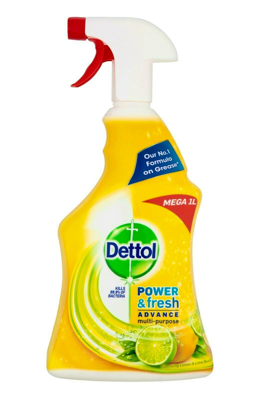 verlegen lijden terwijl Dettol Allesreiniger Power & Fresh Cleaning Spray Citrus 1000 ml - 5.29 EUR  - luxplus.nl