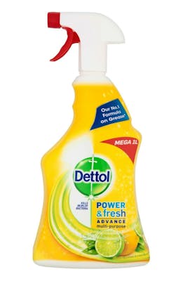 Dettol Allesreiniger Power &amp; Fresh Cleaning Spray Citrus 1000 ml