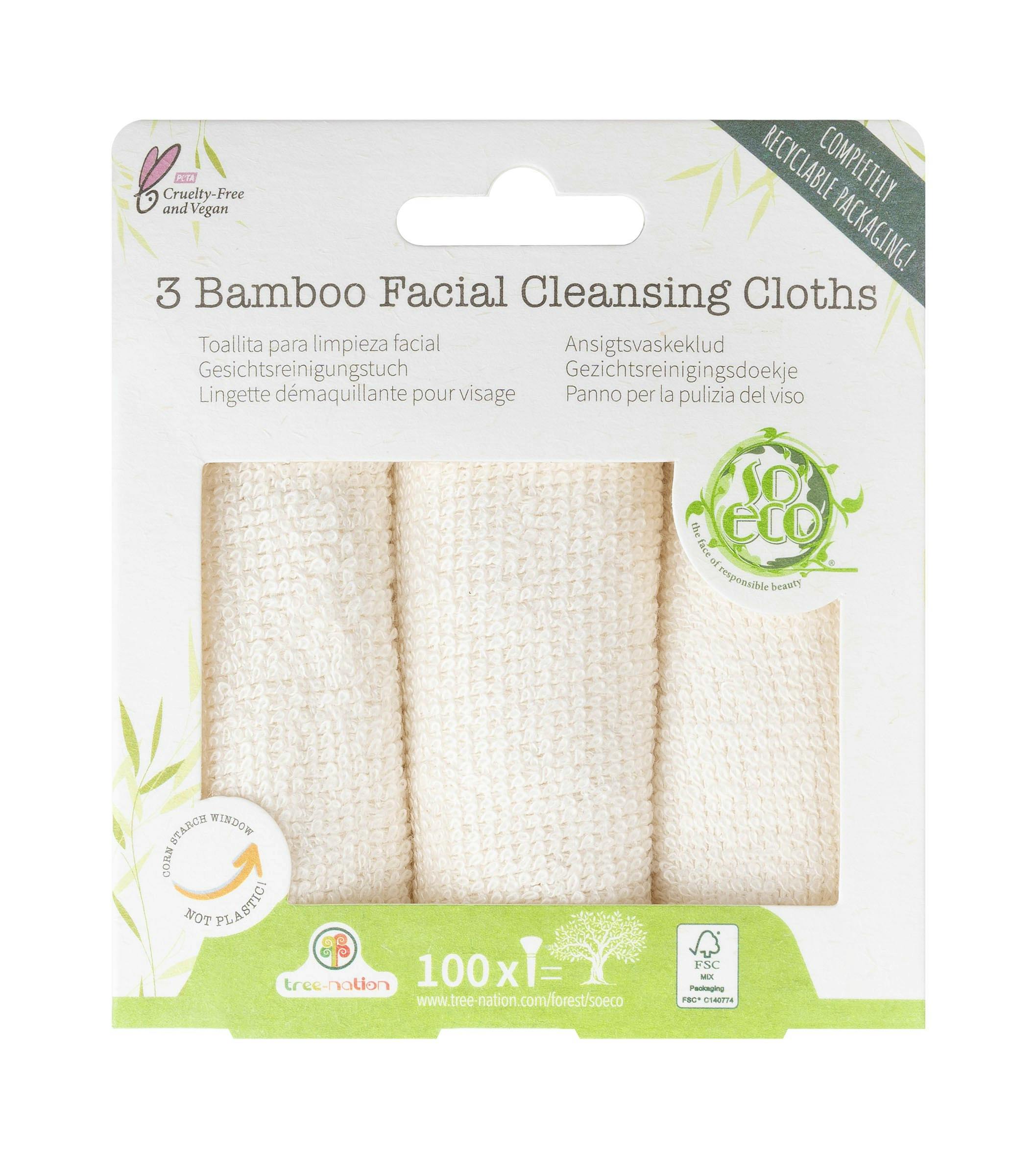 So Eco 3 Facial Cleansing Cloths 3 pcs £5.45