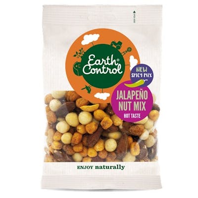 Earth Control Jalepeno Nut Mix 225 g