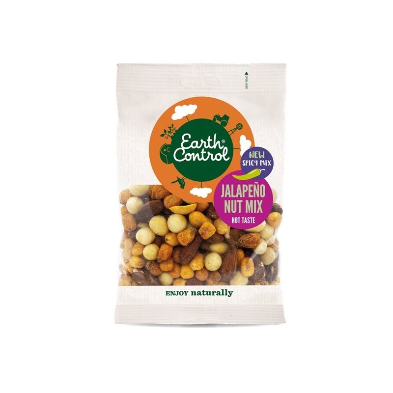Earth Control Jalepeno Nut Mix 225 g