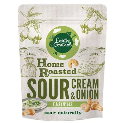 Earth Control Cashews Sour Cream &amp; Onion 125 g