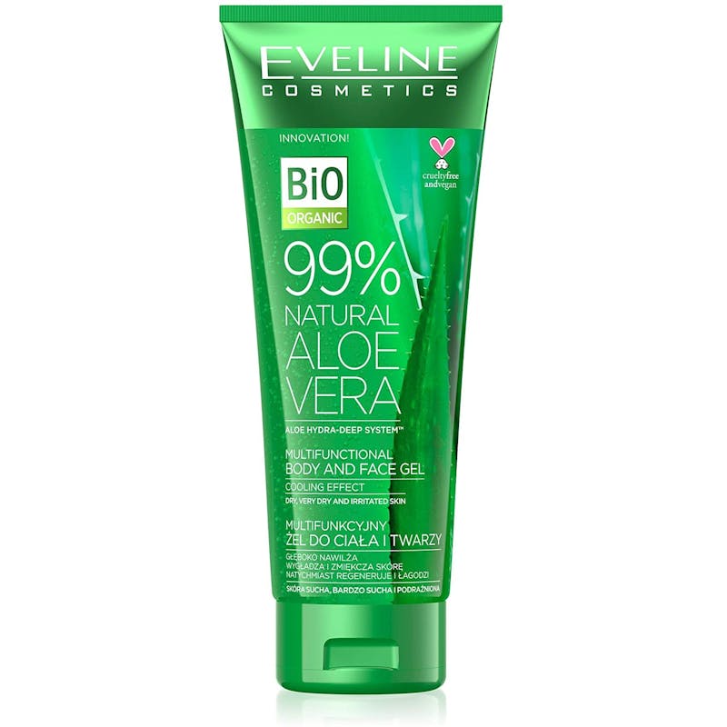 Eveline 99% Natural Aloe Vera Body &amp; Face Gel 99% Natural Aloe Vera Body &amp; Face Gel