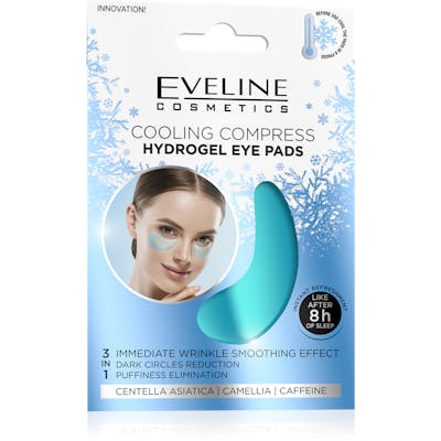 Eveline Cooling Compress Hydrogel Eye Pads 1 paar
