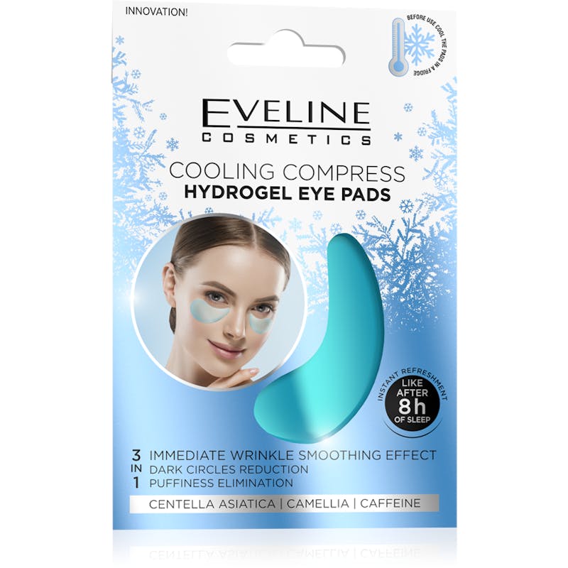 Eveline Cooling Compress Hydrogel Eye Pads 1 pair