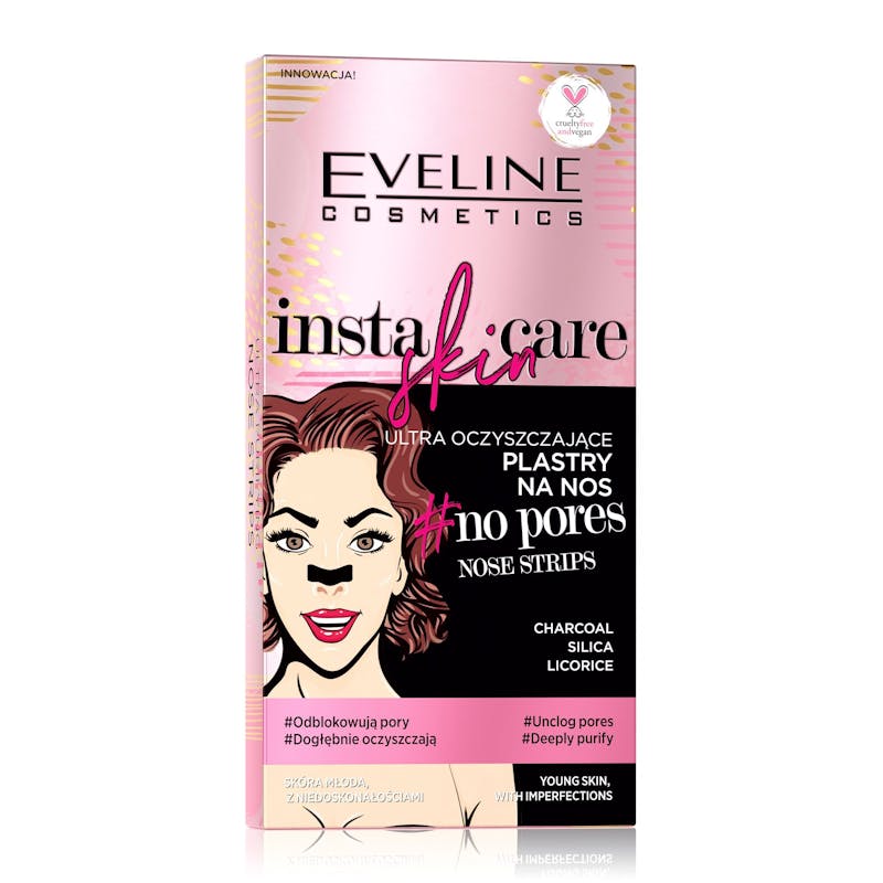 Eveline Insta Skin Deeply Purifying Nose Strips 4 kpl