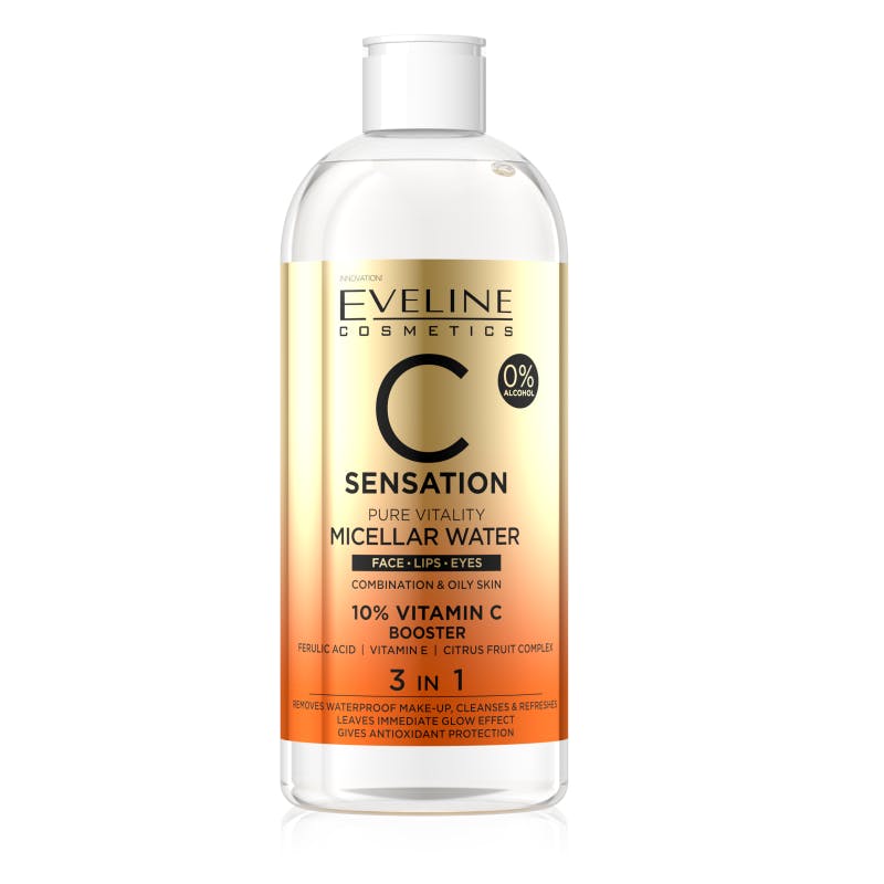Eveline C Sensation Pure Vitality Micellar Water 400 ml
