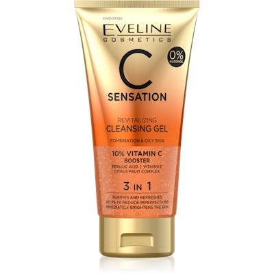 Eveline C Sensation Cleansing Face Wash Gel 150 ml