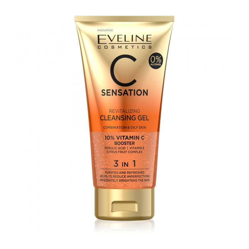 Eveline C Sensation Cleansing Face Wash Gel 150 ml