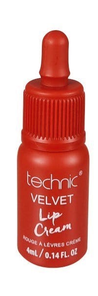 Technic Velvet Lip Cream Hot Red 4 ml