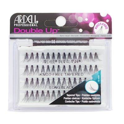 Ardell Double Up Knot Free Tapered Long Black 56 pcs