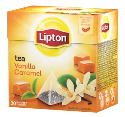 Lipton Black Tea Vanilla Caramel 20 stk