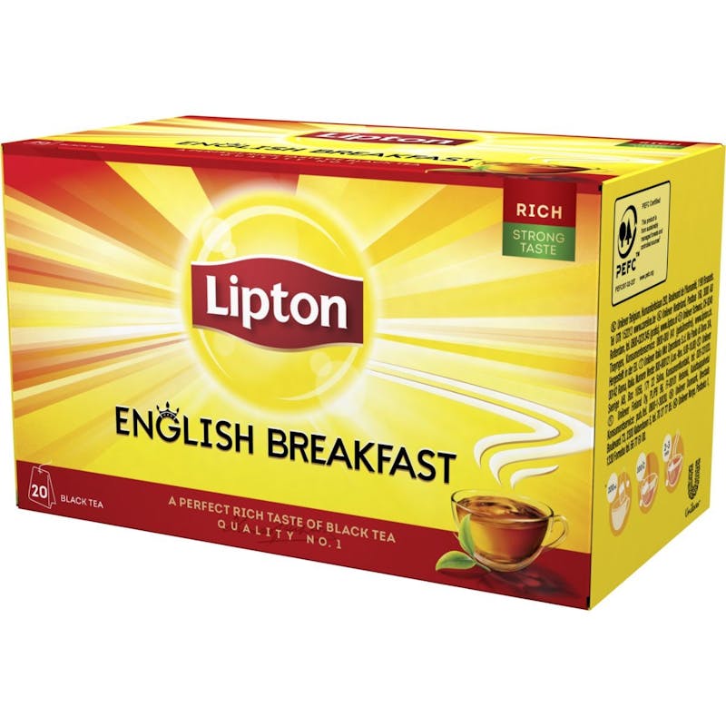 Lipton Black Tea English Breakfast 20 kpl