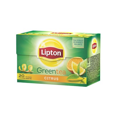 Lipton Green Tea Citrus 20 stk