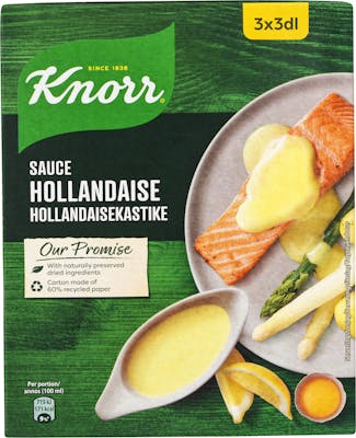 Knorr Hollandaisesauce 3 x 3 dl