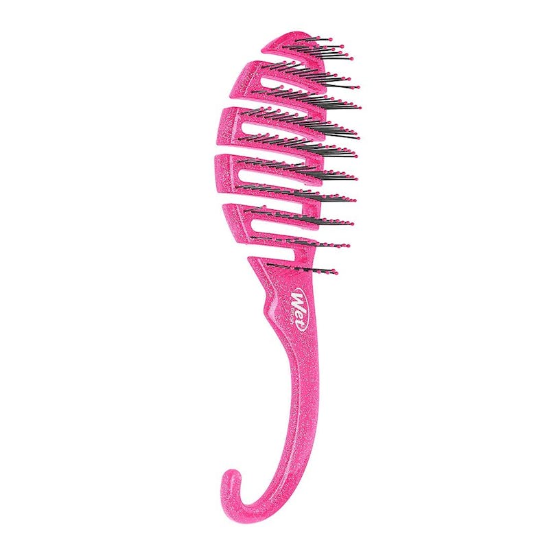 The Wet Brush Shower Detangler Glitter Pink 1 stk