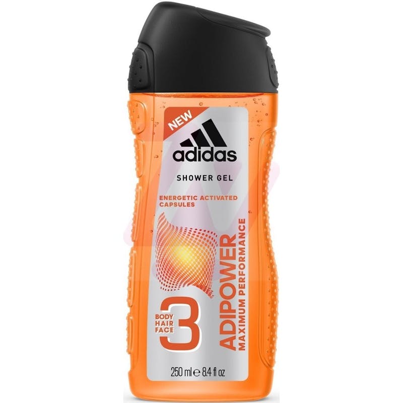 Adidas Adipower Shower Gel For Men 250 ml